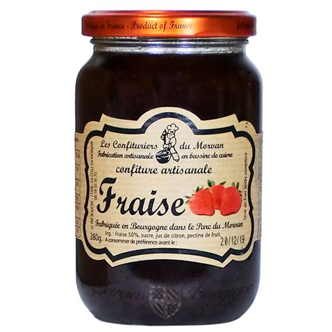 Confiture Fraise G Confiturier Du Morvan Saveurs De Bourgogne