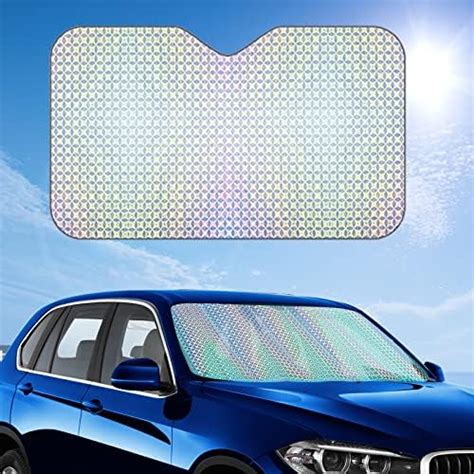 Car Sun Shade Foldable Reflective Sun Shade Suv Uv Sun Protection Heat