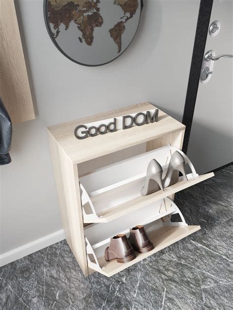 Обувница Good-дом, все в дом Вдохновение, ЛДСП, 55x29x79.6 см - купить ...