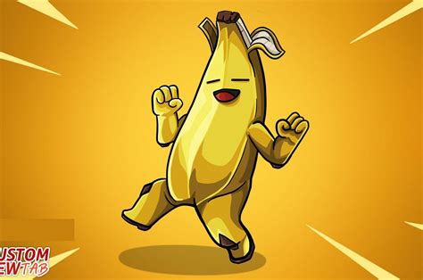 Banana Skin Fortnite Drawing, How To Draw Peely Doing Conga Part1 ...