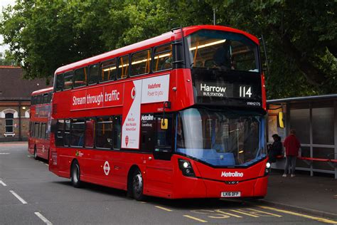 114 To Harrow Bus Station Metroline Volvo B5lh Wright G Flickr