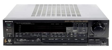 Sony Str Av900 Audio Video Control Center Manual Hifi Engine