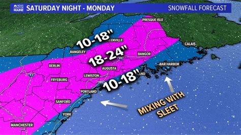 Maine: Double-digit snow totals for Sunday | The Recovery Through ...