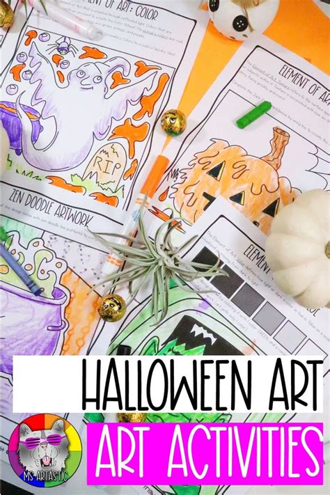 Engage your students with Halloween ARTivities (Art Activities) & Art ...