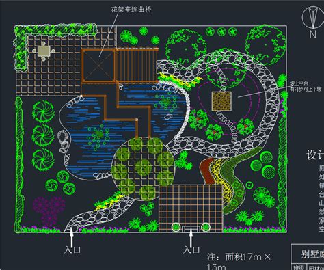 六套小庭院景观设计平面施工图纸免费下载 园林绿化及施工 土木工程网