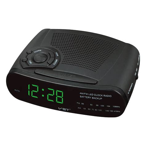 AM FM Radio Clock 0.6 Led Display Digital Alarm Clock With Soft ...