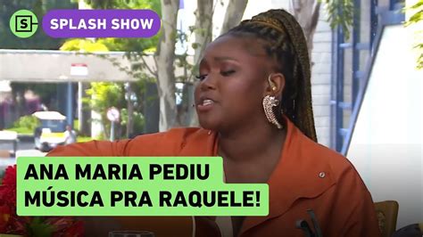 Raquele no Mais Você eliminada do BBB 24 canta Graveto de Marília