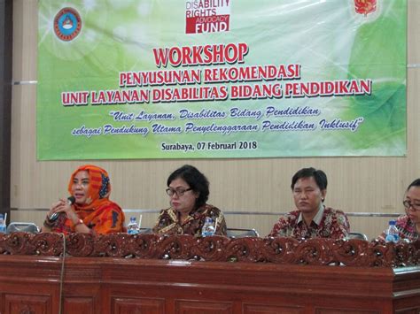 Workshop Unit Layanan Disabilitas Bidang Pendidikan Pusat Studi Hak