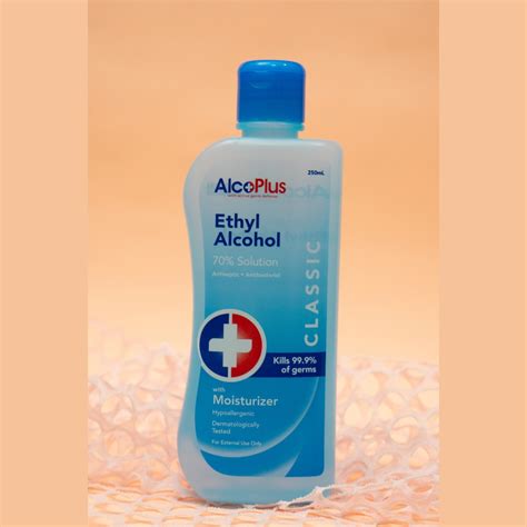 Alcoplus Classic Ethyl Alcohol With Moisturizer Ml Shopee