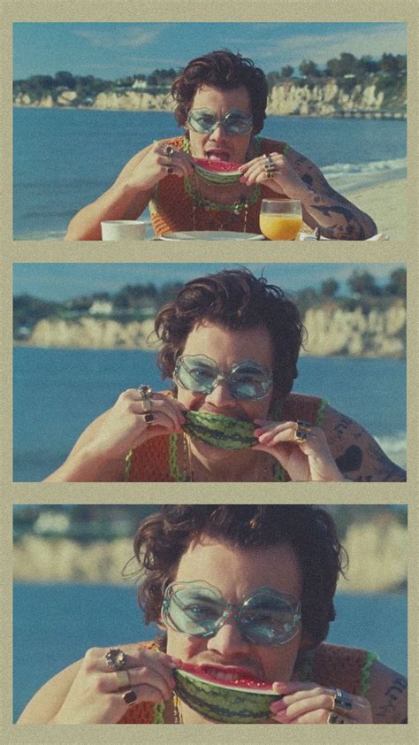 Harry Styles Watermelon Sugar Wallpaper Harry Styles Harry Styles Lockscreen Harry Styles Photos