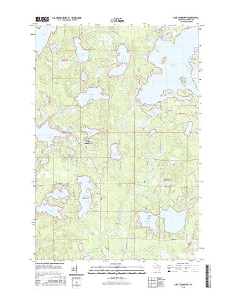 Mytopo Lake Tomahawk Wisconsin Usgs Quad Topo Map