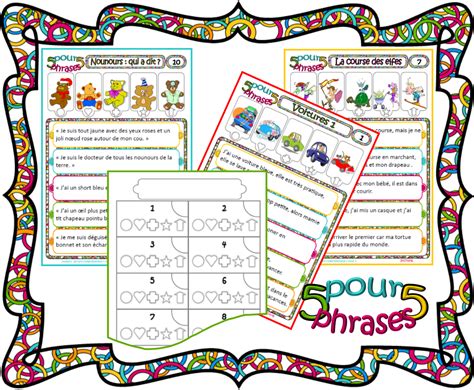 Dessins Pour Phrases French Teaching Resources Teaching French