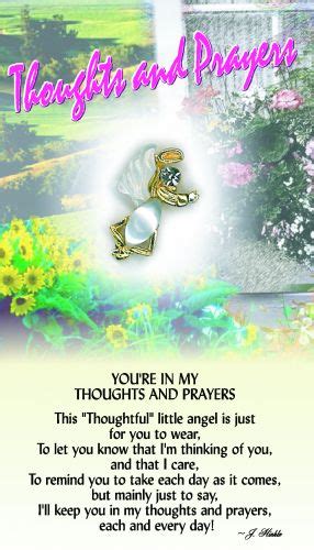 Thoughts And Prayers Pin