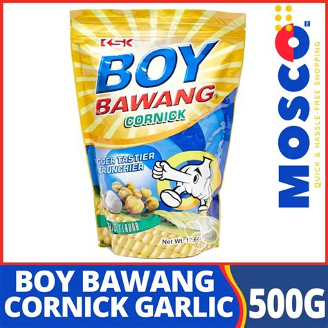 Boy Bawang Cornick Garlic Flavor 500g Lazada Ph