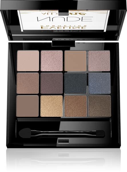 Eveline Eyeshadow Palette All In One Nude 12g Cosmetics MakeUp Eyeshadows Special Offers