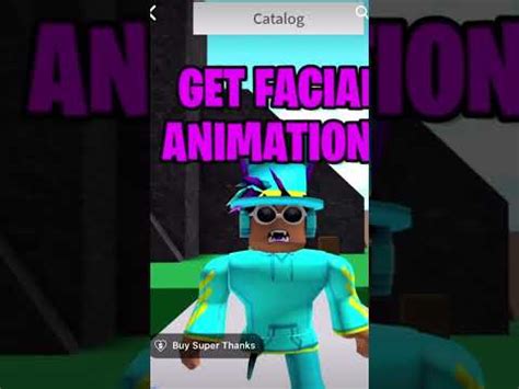 How To Get FACIAL ANIMATIONS On ROBLOX Roblox Shorts YouTube