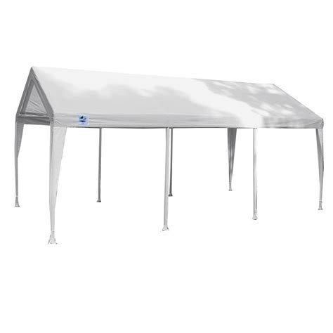 King Canopy Universal 10 Ft X 20 Ft 8 Leg Canopy With White Cover