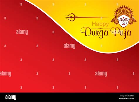 Illustration Of Navratri Utsav Greeting Card Which Is Celebrate In