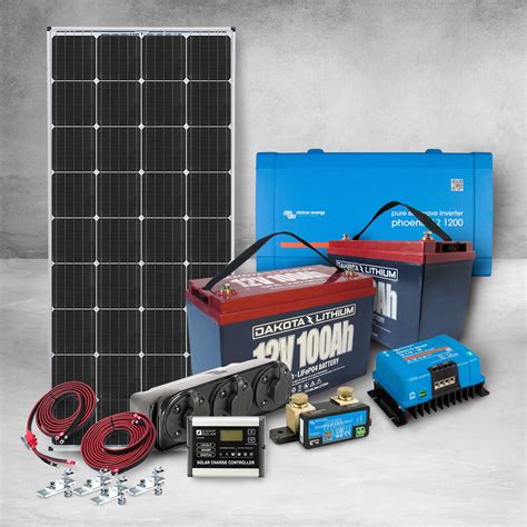 Dakota Lithium And Zamp Solar V Ah Off Grid Power System