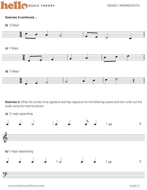 Grade 1 Music Theory