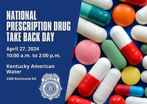 National Prescription Drug Take Back Day City Of Lexington