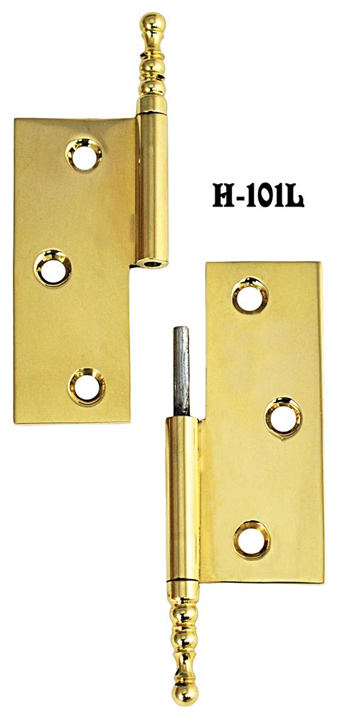 Vintage Hardware And Lighting Extruded Left Hand Liftoff Hinges Pair H 101l