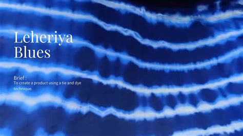 Leheriya Blues Tie And Dye Project Behance