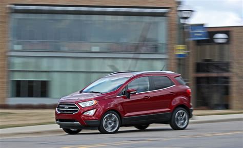 2018 Ford Ecosport Performance And Driving Impressions Review Car And Driver