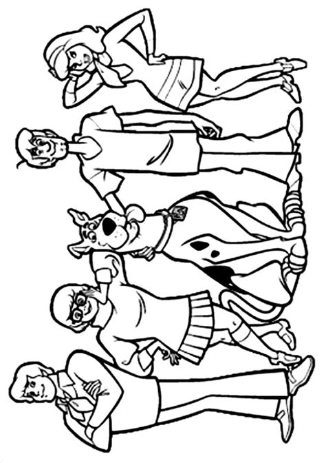 Coloriage Dessins Scooby Doo 30 Scooby Doo Coloring Pages Cartoon