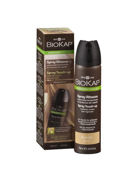 Tinte Per Capelli Bios Line Biokap Nutricdel Spray Ritocco Biondo 75 Ml