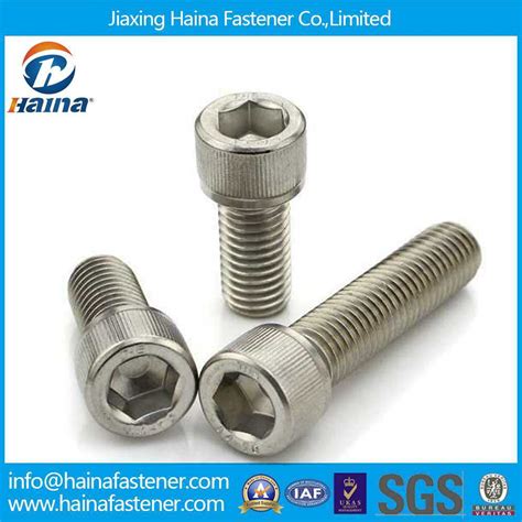 Stainless Steel Full Thread Hexagon Socket Head Cap Screws China Hex