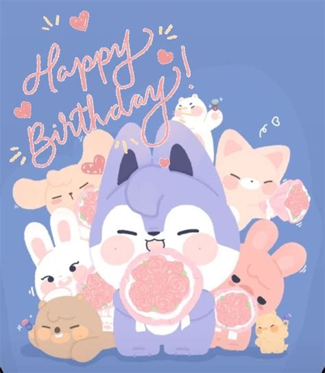 Happy Birthday Skzoo | Cute happy birthday, Crazy kids, Small stories ...