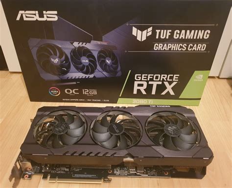 Asus Tuf Gaming Geforce Rtx 3080 Ti Oc 12gb Gddr6x Grafikkarte 4711081169802 Ebay