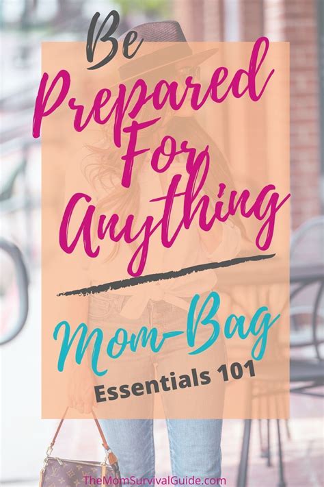 The Most Important Mom Bag Essentials So You Are Prepared The Mom