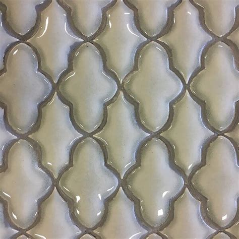 Palermo 3 X 4 Beveled Porcelain Arabesque Mosaic Wall Tile Mosaic