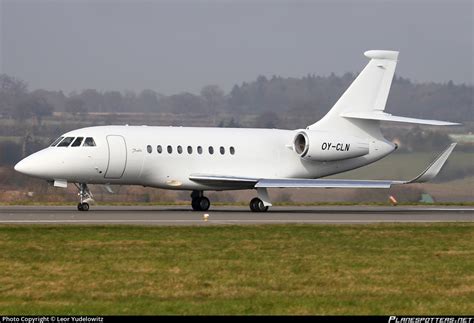 OY CLN Private Dassault Falcon 2000EX Photo By Leor Yudelowitz ID