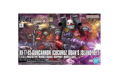 Gundam HG RX 77 02 Guncannon Cucuruz Doan S Island Version 1 144