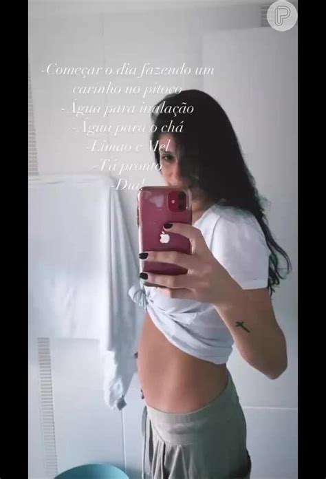 V Deo Namorada De Kayky Brito Tamara Dalcanale Exibiu A Barriga De