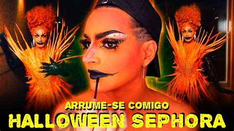 Halloween Sephora Arrume Se Comigo Baile 🎃🧡 Victor Nogueira Youtube