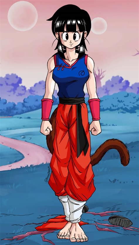 Saiyan Chi-Chi by KrimaDraws on DeviantArt
