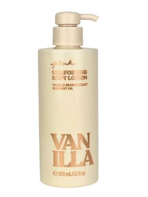 VICTORIA S SECRET PINK VANILLA COMFORTING BODY LOTION W COCONUT OIL 12