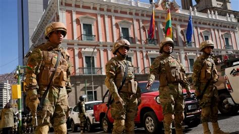 Military Coup Attempt In Bolivia Fails President Urges People To Mobilize Against Democracy