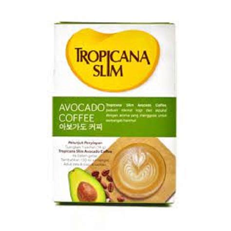 Jual Tropicana Slim Avocado Coffee Gr Shopee Indonesia