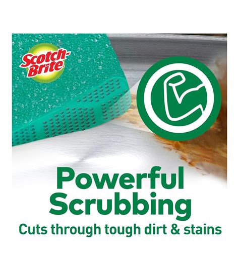 3M Scotch Brite Scrub Dots Non Scratch Sponge Hardware Specialist