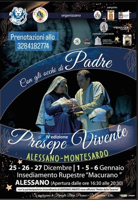 Torna Il Presepe Vivente Ad Alessano Ecco Le Date E Gli Orari Rupestre