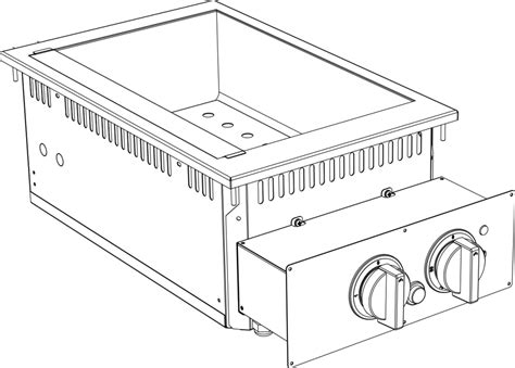 Elekrto Bain Marie Liter Drop In Breite Mm