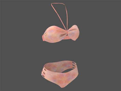 D Model Bikini TurboSquid