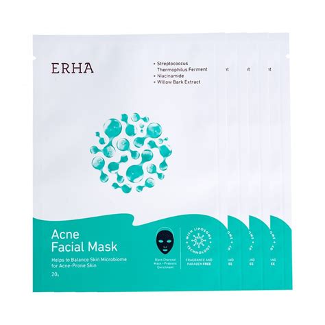 Th Nh Ph N M T N Erha Acne Facial Mask Y