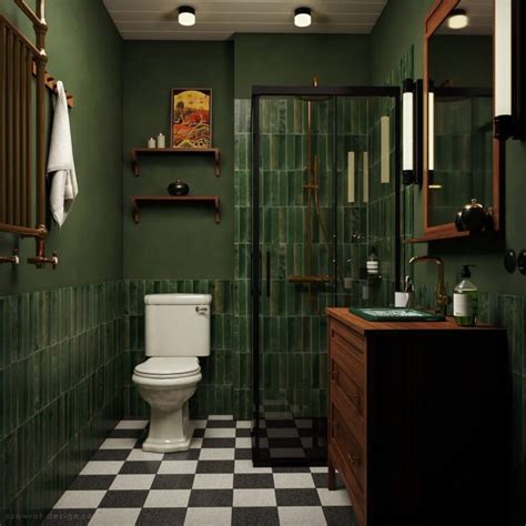 30 Unique And Beautiful Green Bathroom Ideas You Should Try