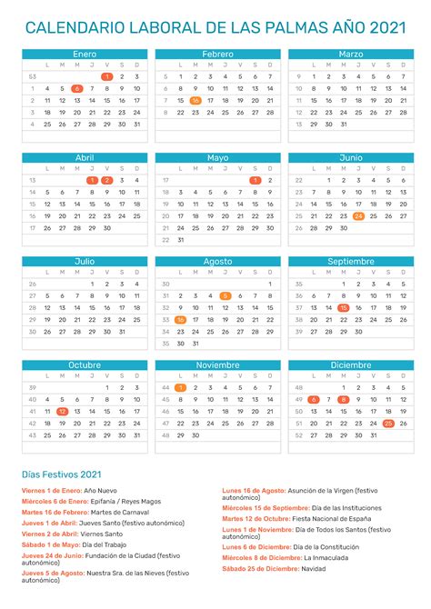 Calendario Laboral De 2021 Estos Son Todos Los Festivos Del Nuevo Ano